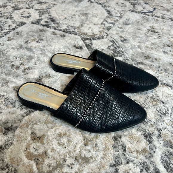 cloudwalkers Shoes - Cloudwalkers by Avenue Lizzy Black Faux Leather Mule Sandal